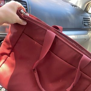 Red arcane osprey tote